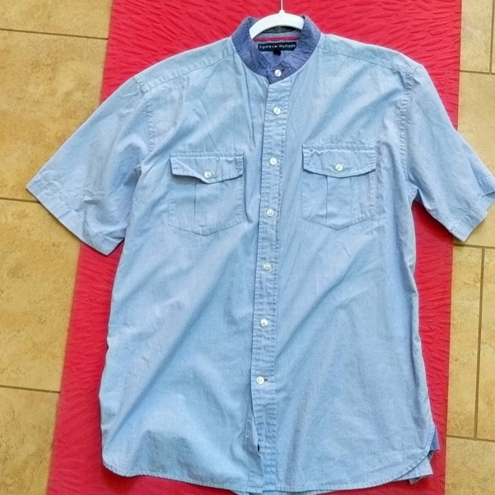 Tommy Hilfiger men cotton shirt size m